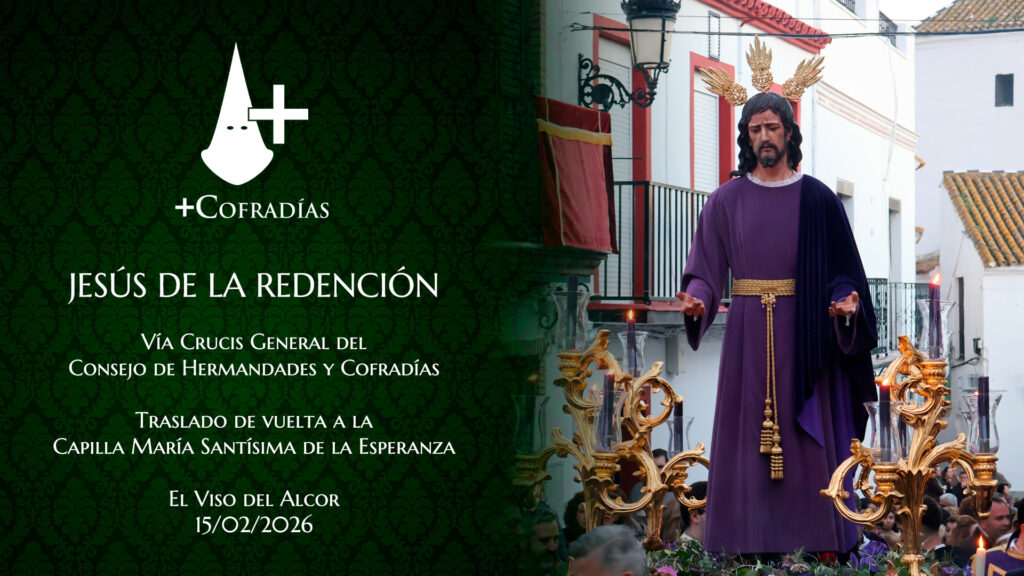 Traslado de vuelta de Redención tras el Vía Crucis General – El Viso del Alcor 2026